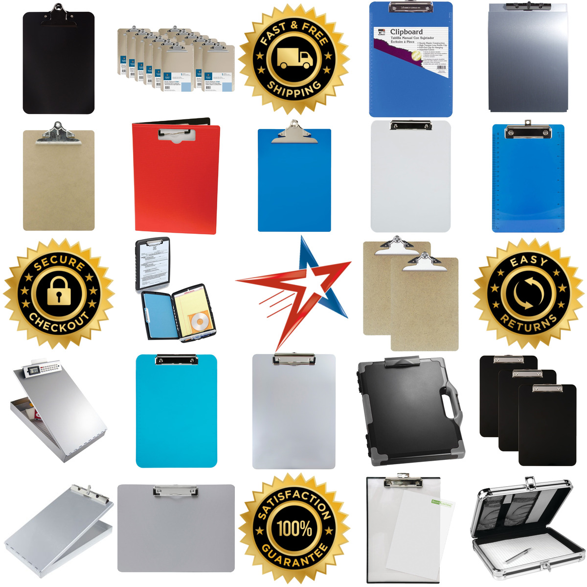 Millions of Products A selection of Clipboards products on GoVets