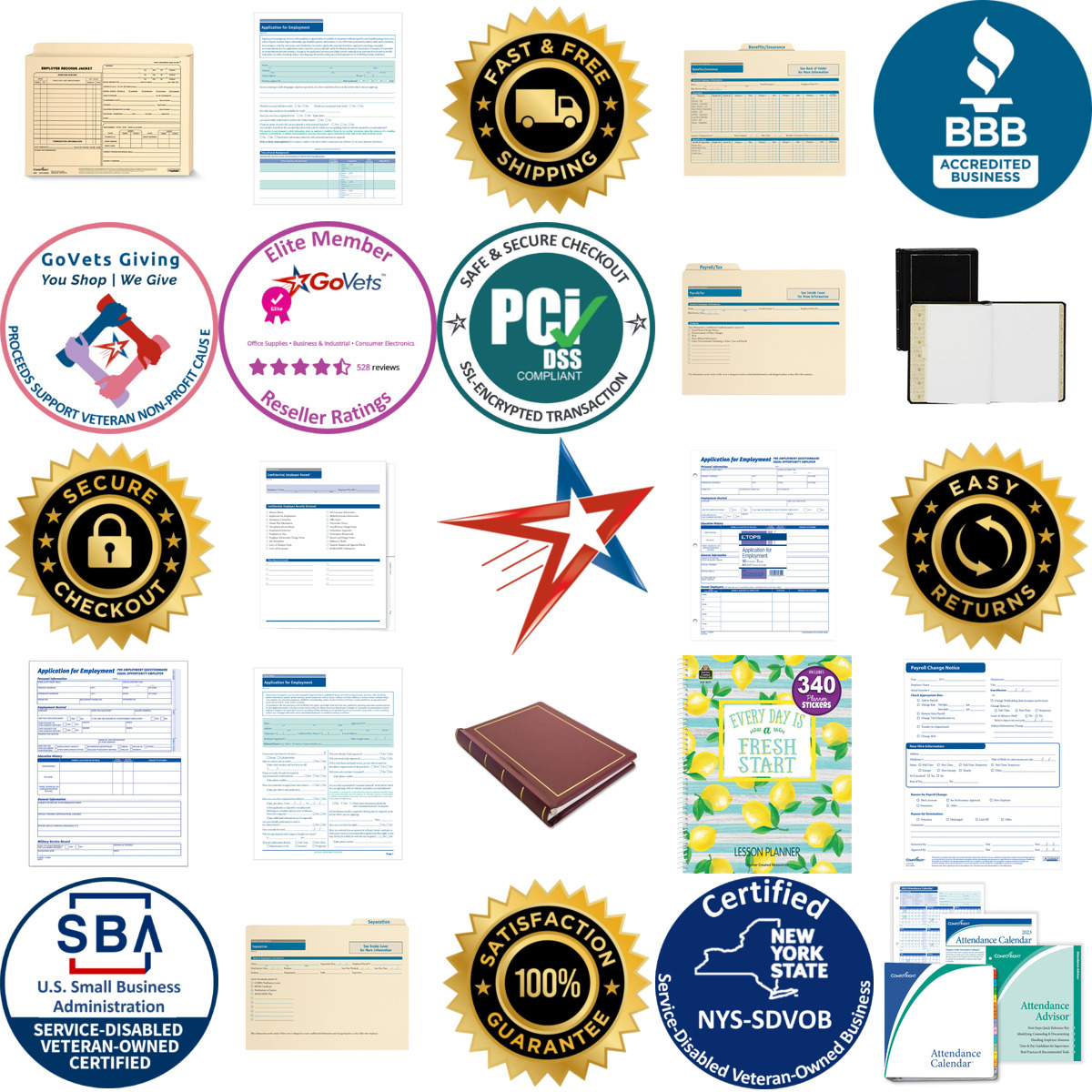 Millions of Products A selection of Employee Management products on GoVets