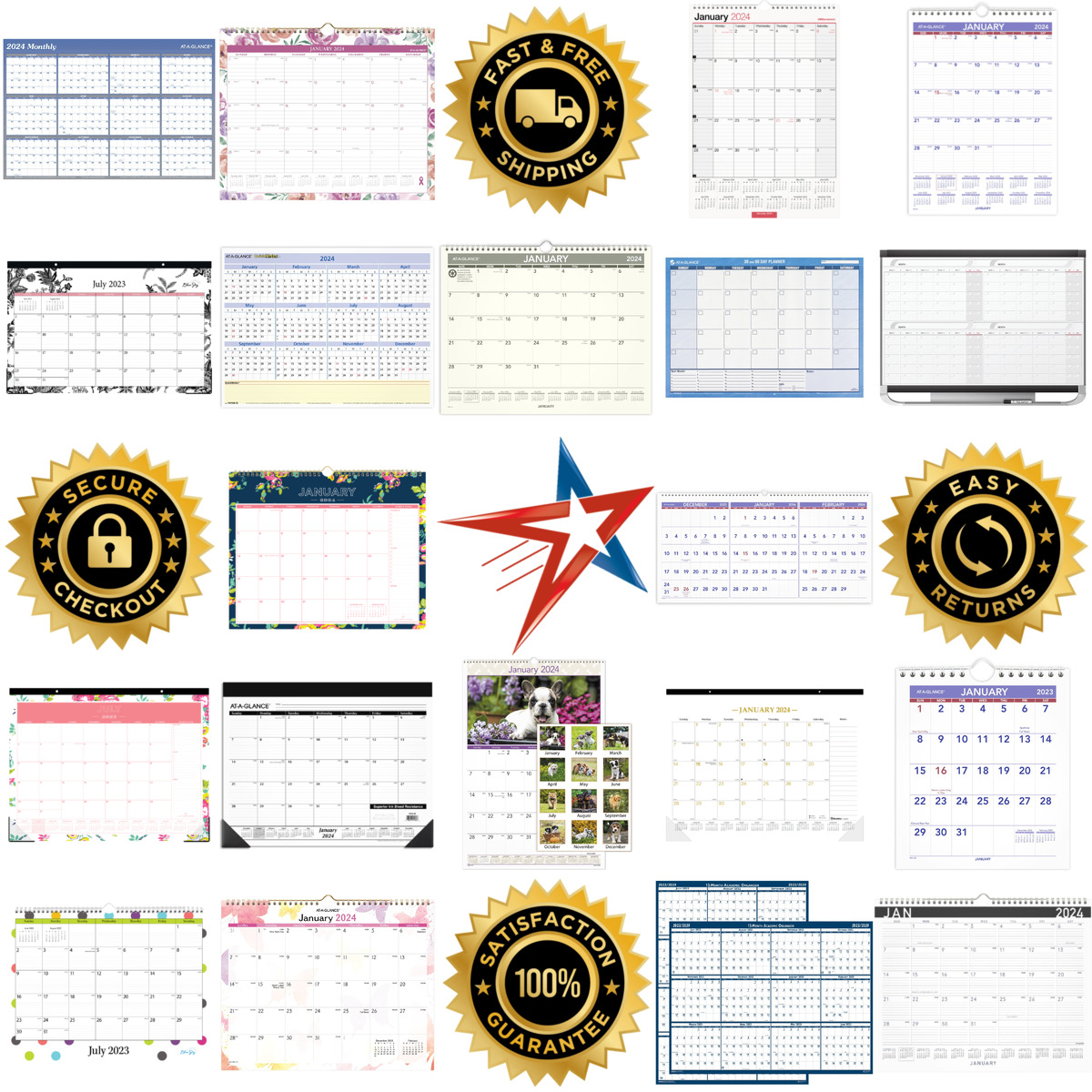 Millions of Products A selection of Calendars products on GoVets