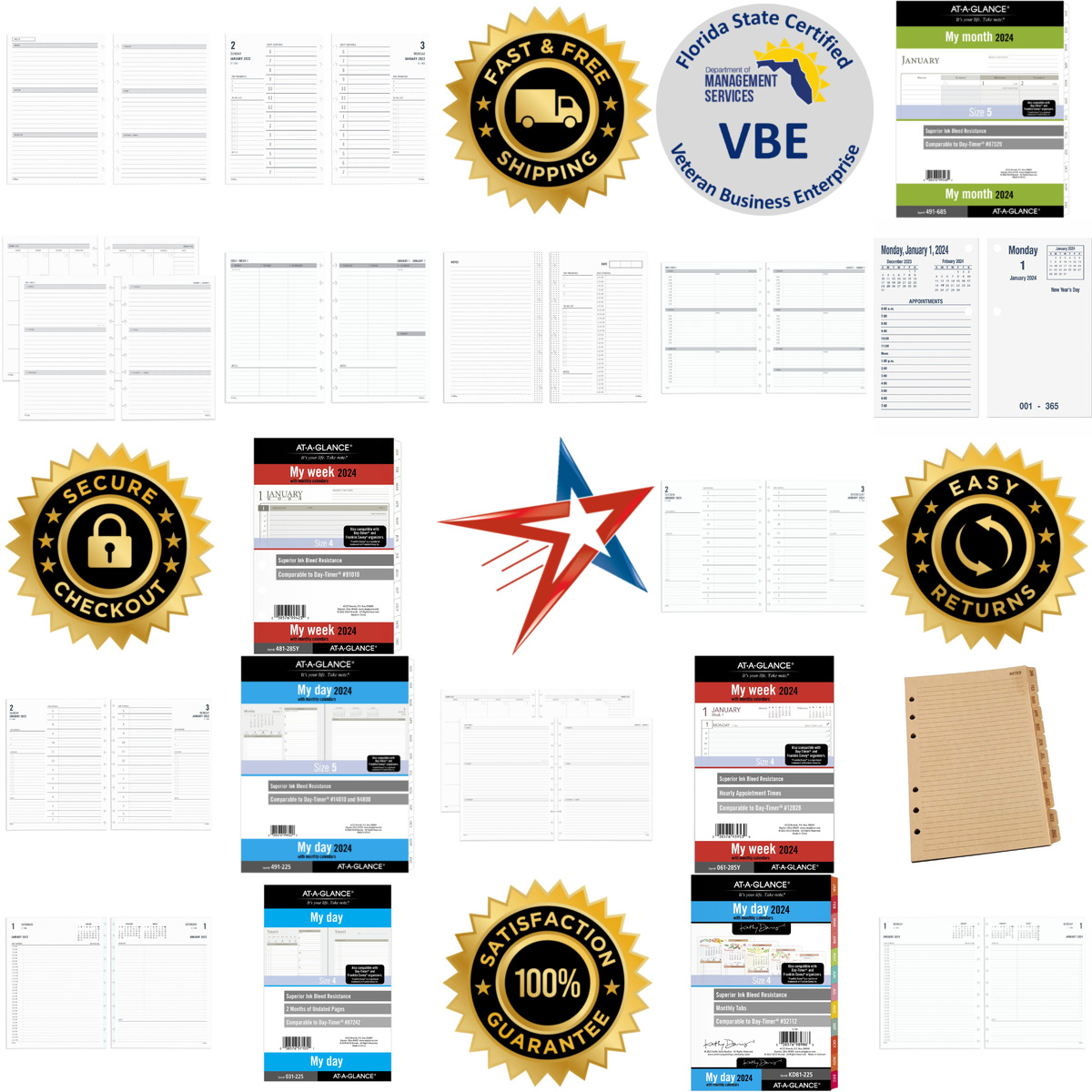 Millions of Products A selection of Organizer Refills products on GoVets