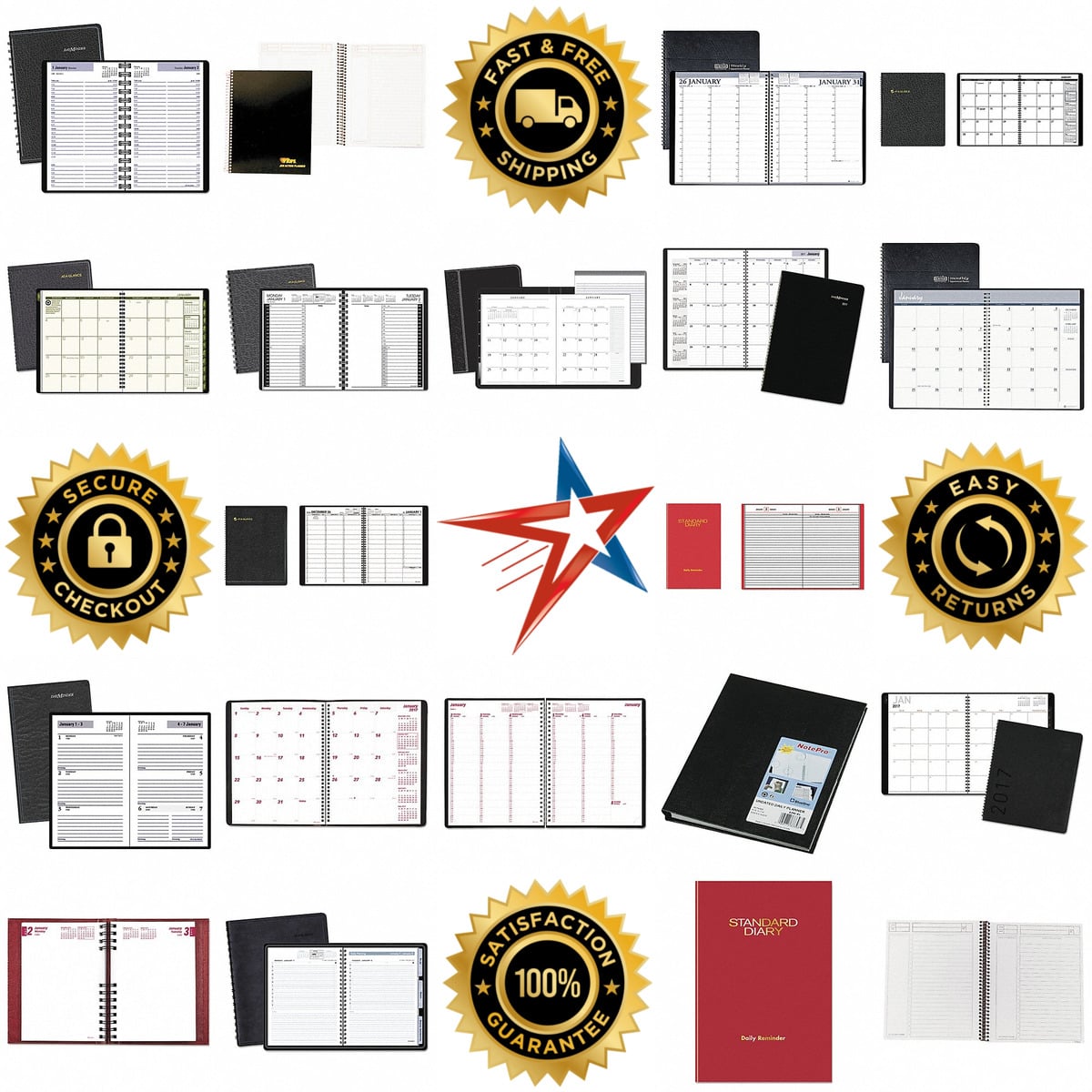 Millions of Products A selection of Planners products on GoVets