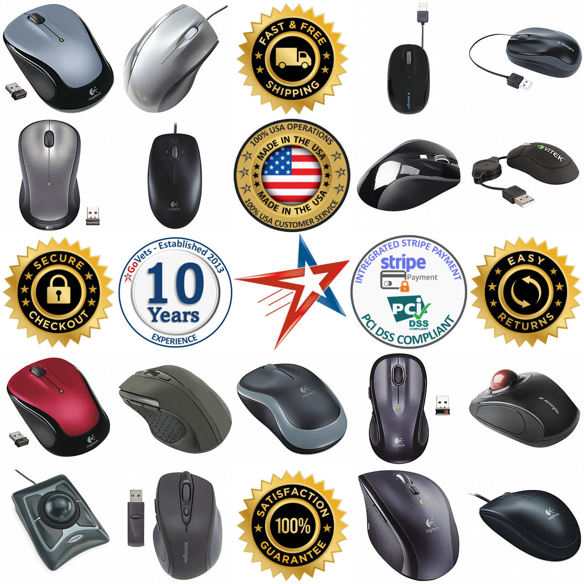 A selection of Computer Mice products on GoVets