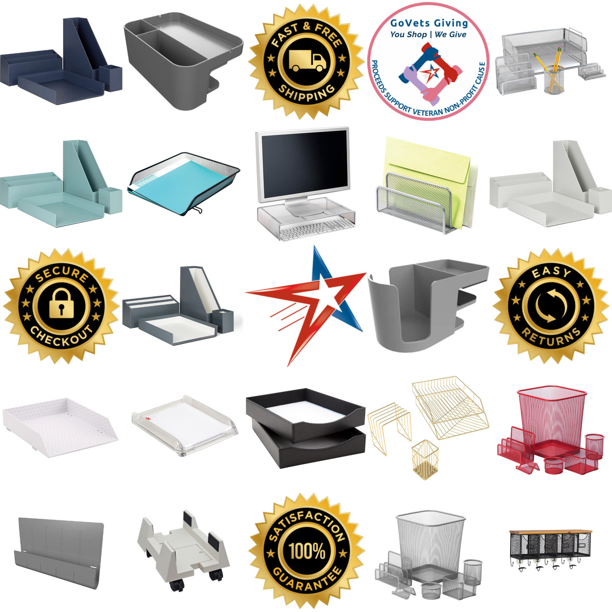 Millions of Products A selection of Desk Organizer Collections products on GoVets