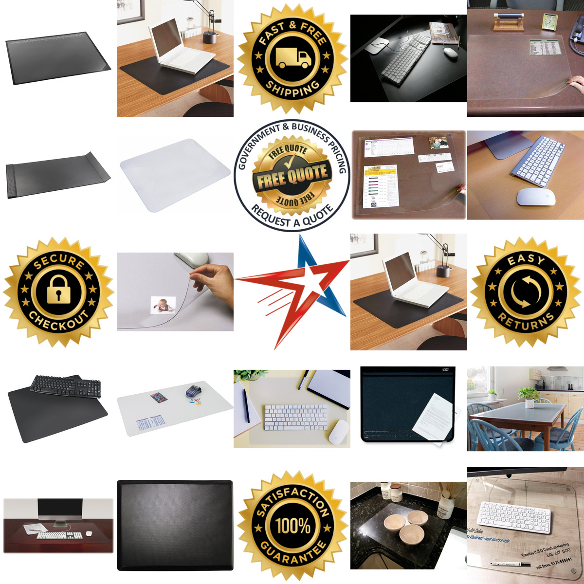 A selection of Desk Pads products on GoVets