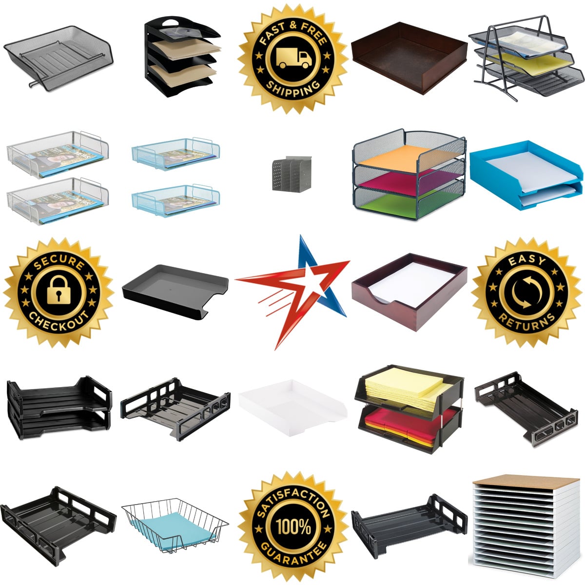 Millions of Products A selection of Desk Trays products on GoVets