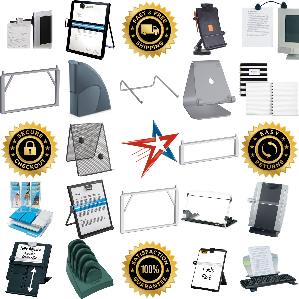 Millions of Products A selection of Document and Bookholders products on GoVets