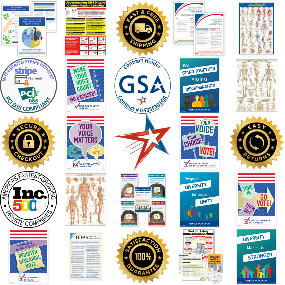 Millions of Products A selection of General Communications Posters products on GoVets