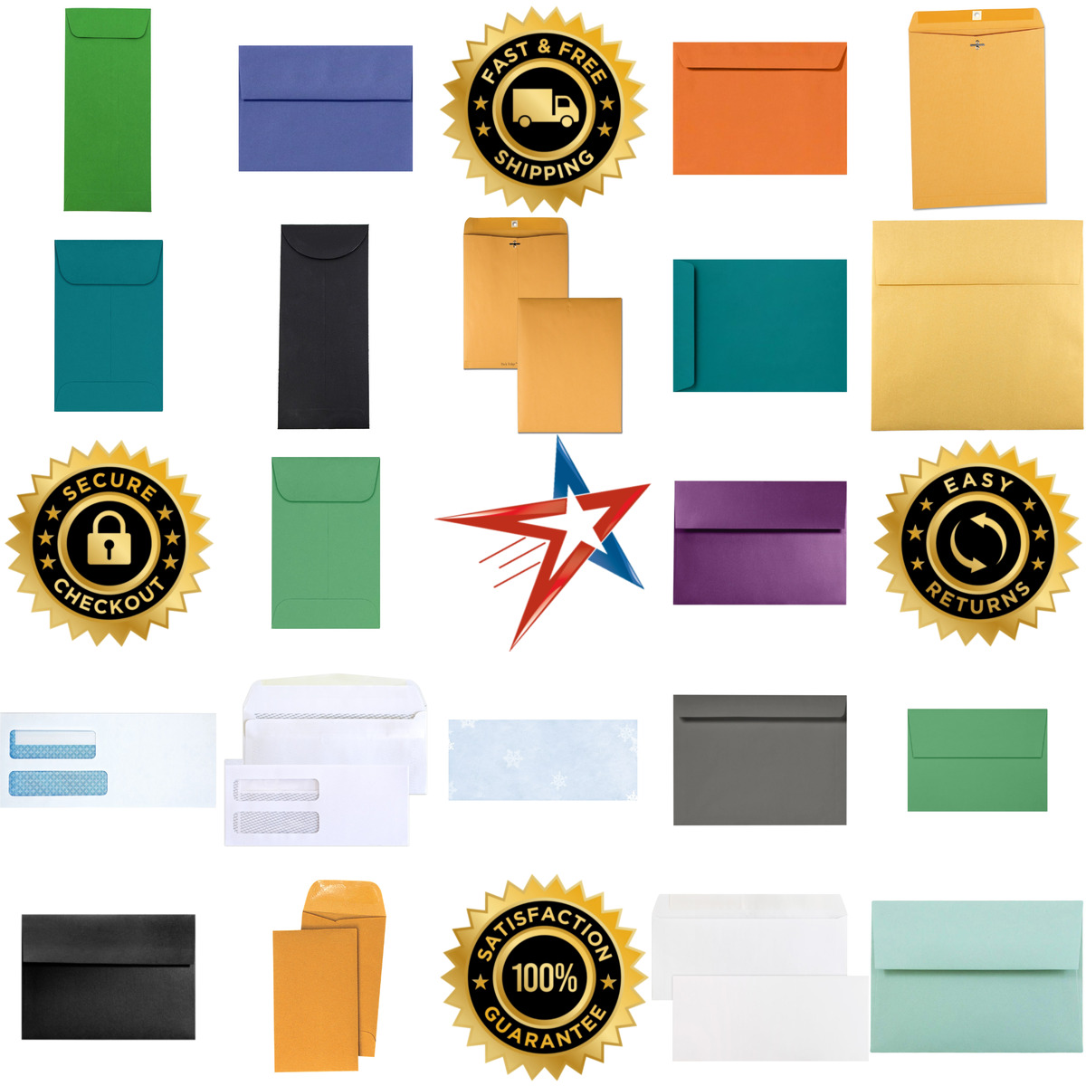 A selection of Envelopes products on GoVets