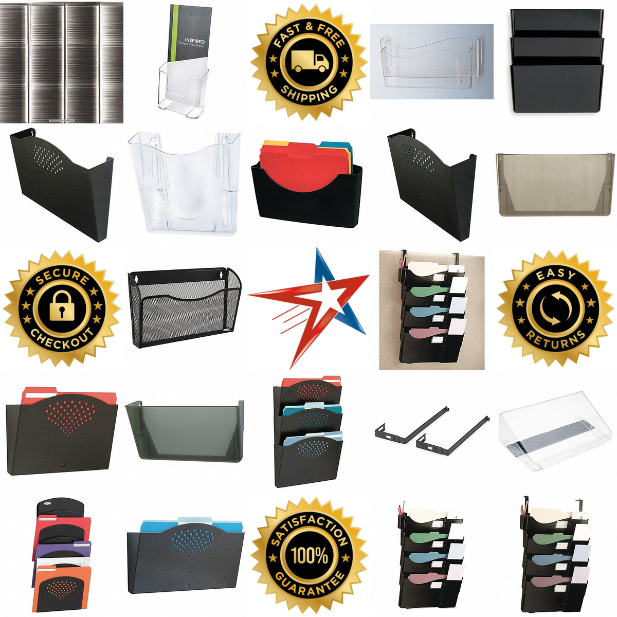 A selection of Wall Files products on GoVets