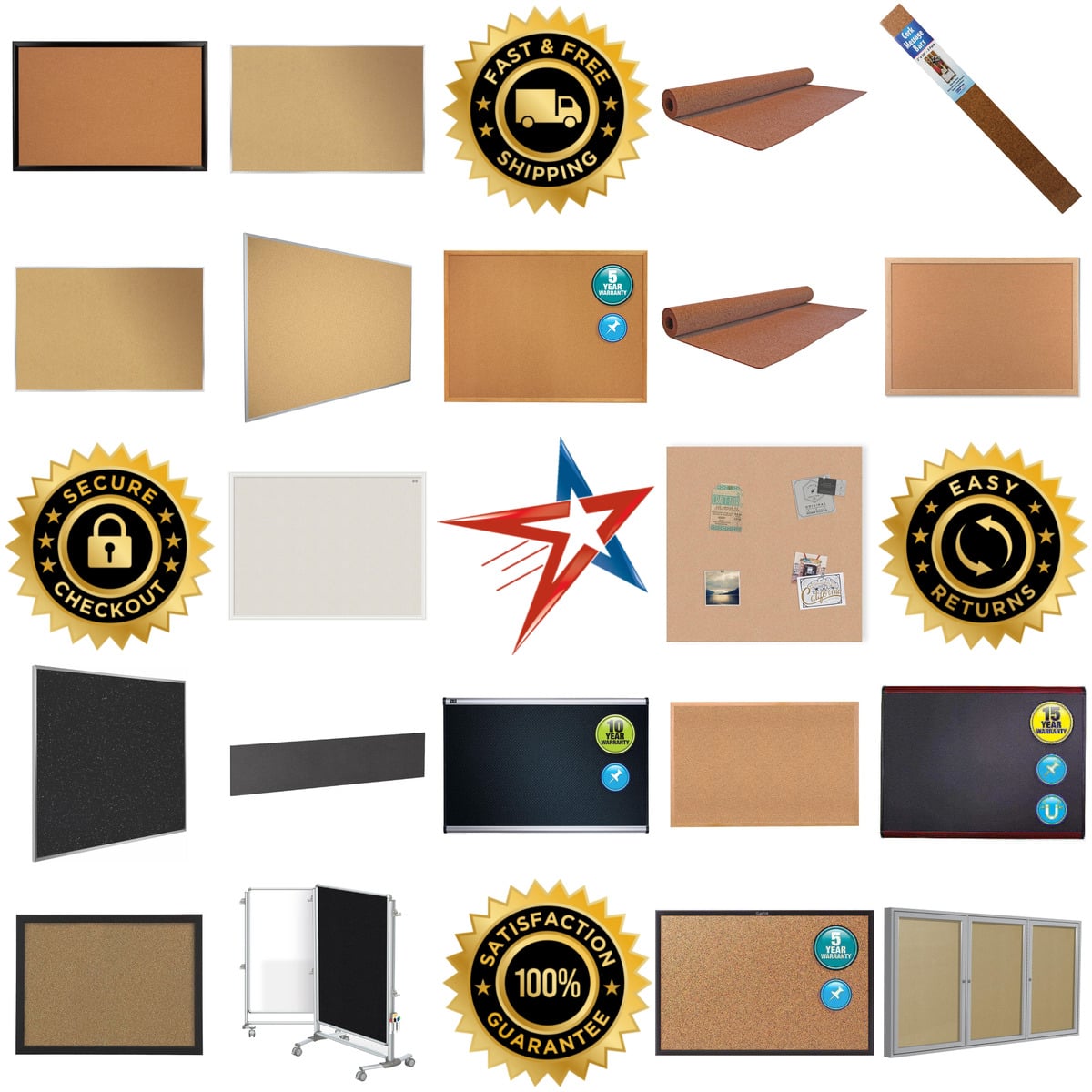 A selection of Bulletin Boards products on GoVets