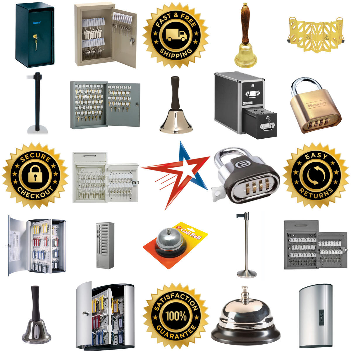 Millions of Products A selection of Security products on GoVets
