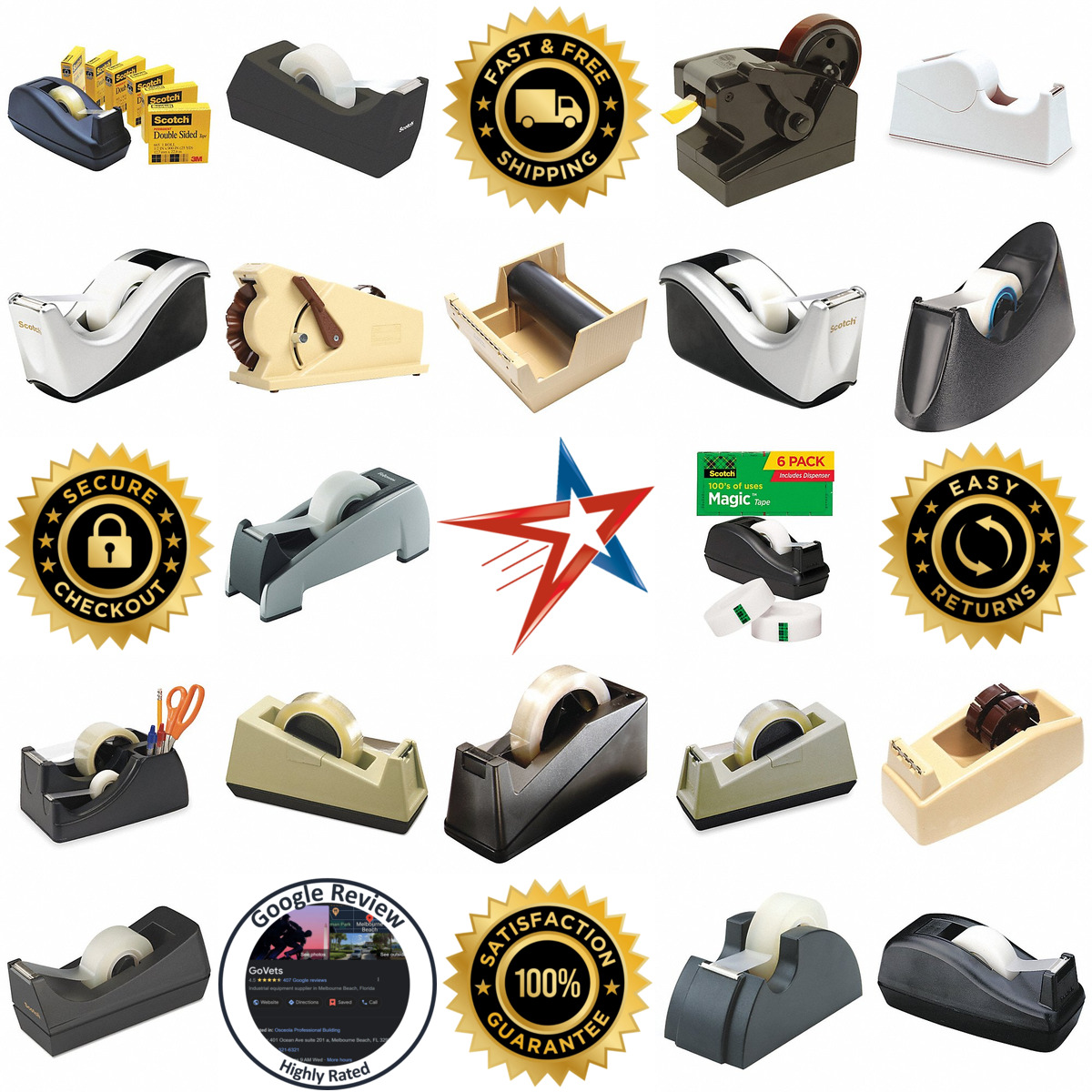 A selection of Office Tape Dispensers products on GoVets
