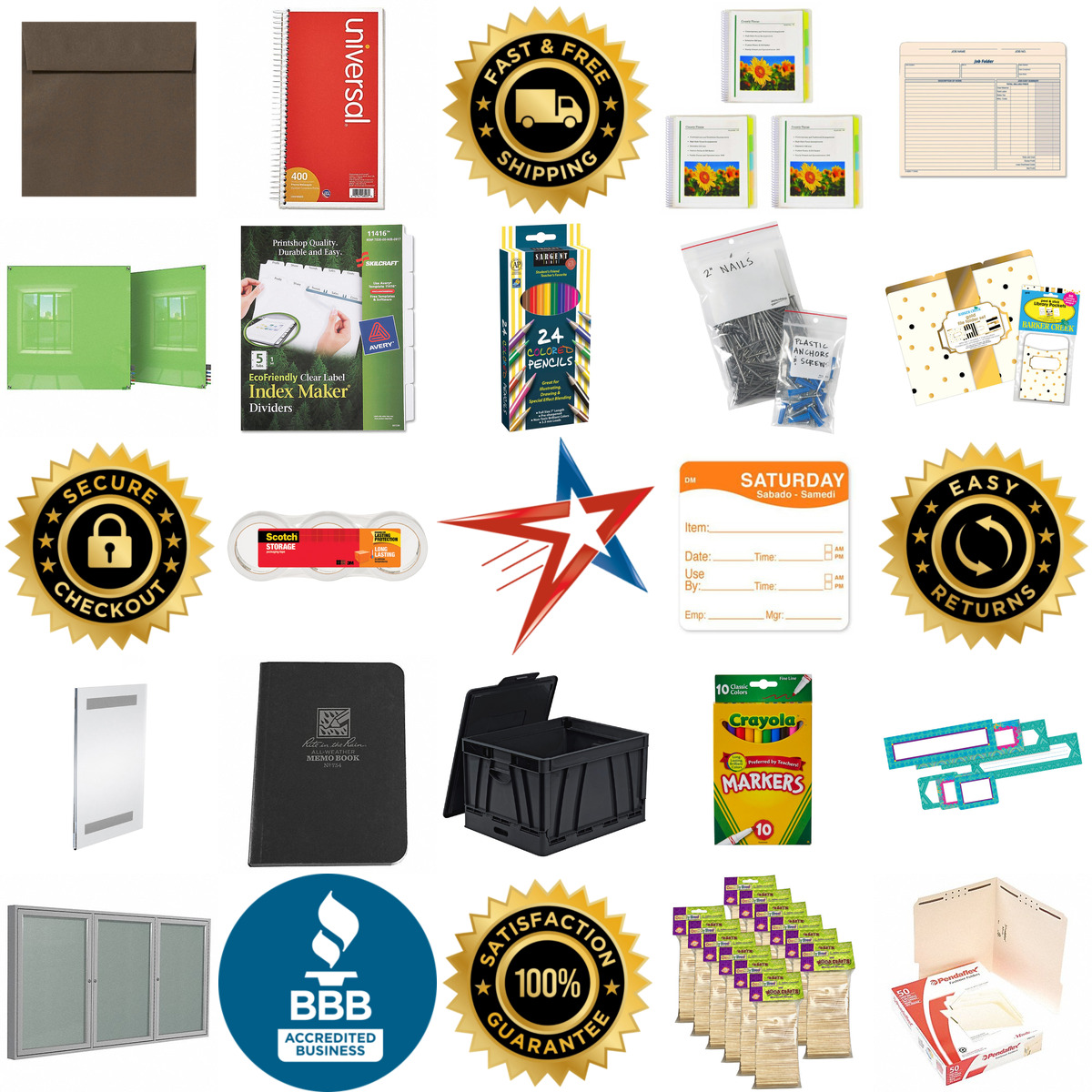 A selection of Office Supplies products on GoVets