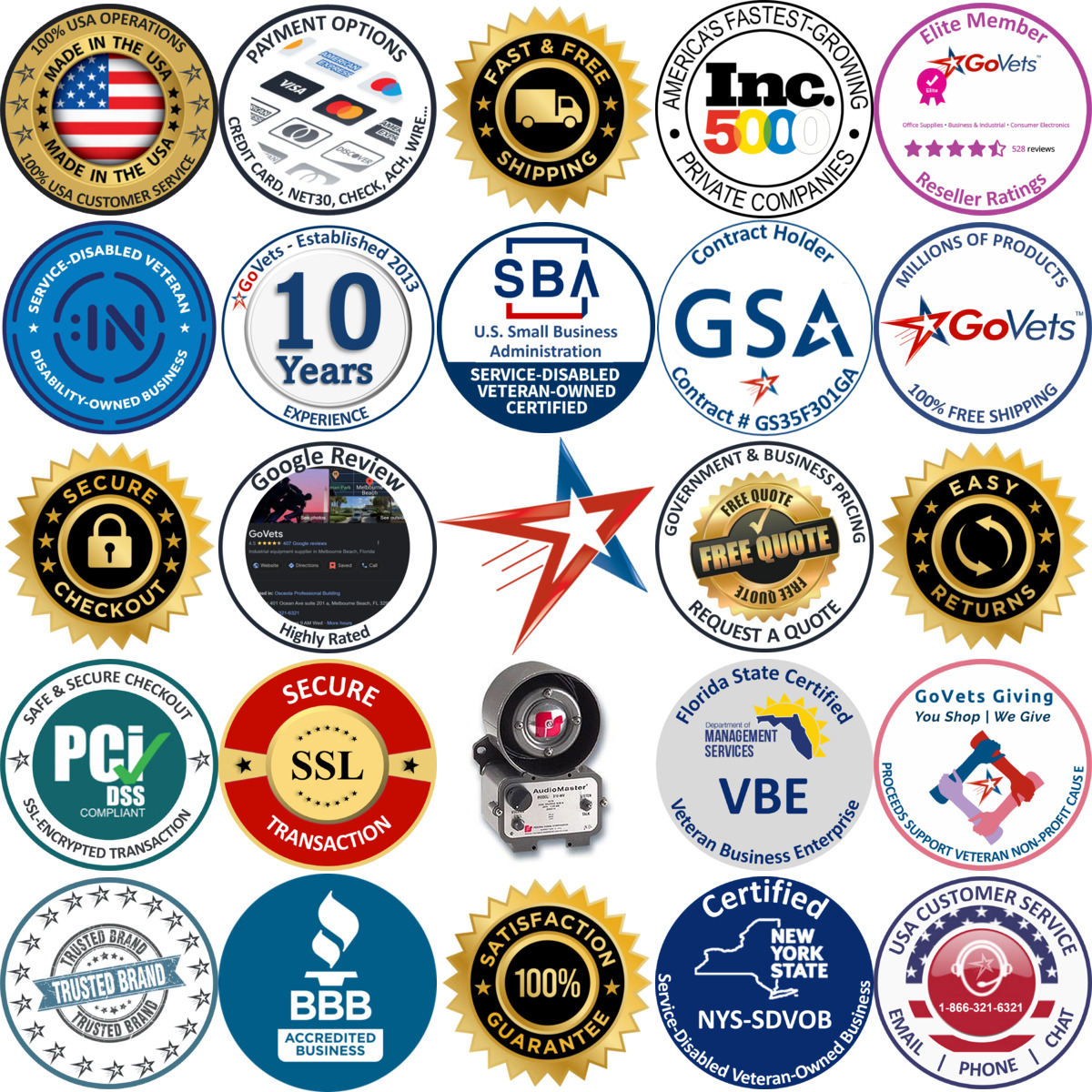 A selection of Intercoms products on GoVets