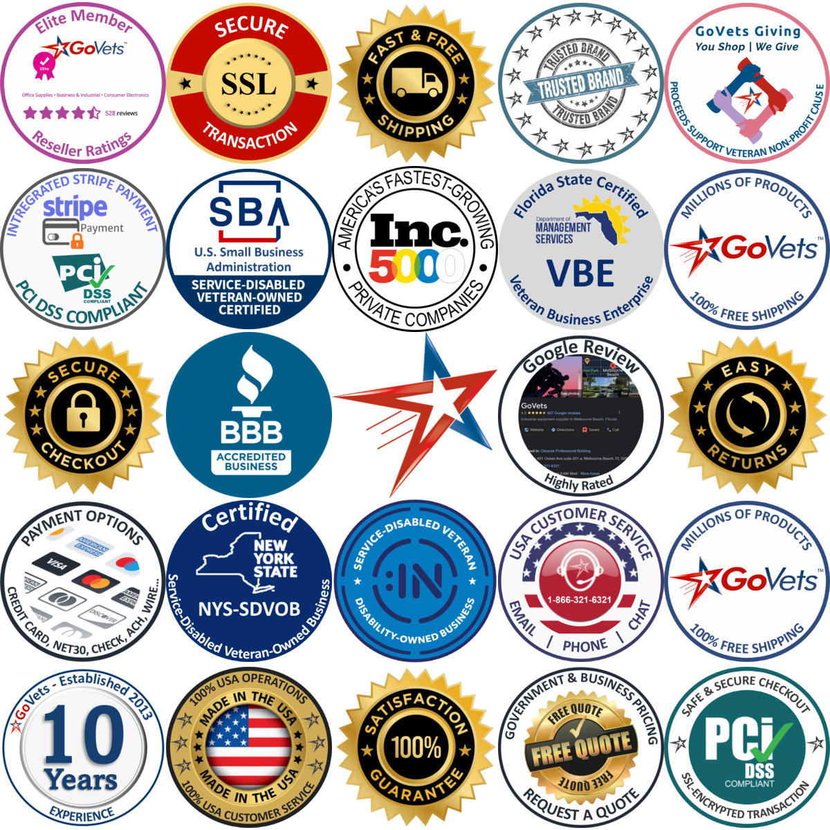 Millions of Products A selection of Business Card Holders products on GoVets