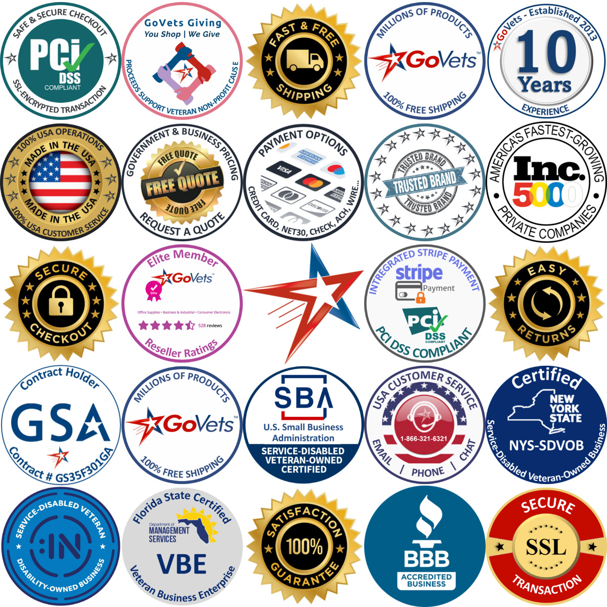 Millions of Products A selection of Die Cut Labels products on GoVets