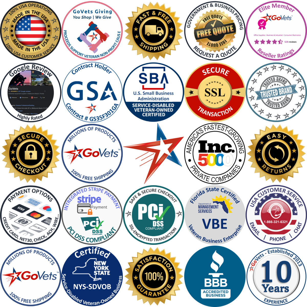 Millions of Products A selection of Labels and Label Makers products on GoVets