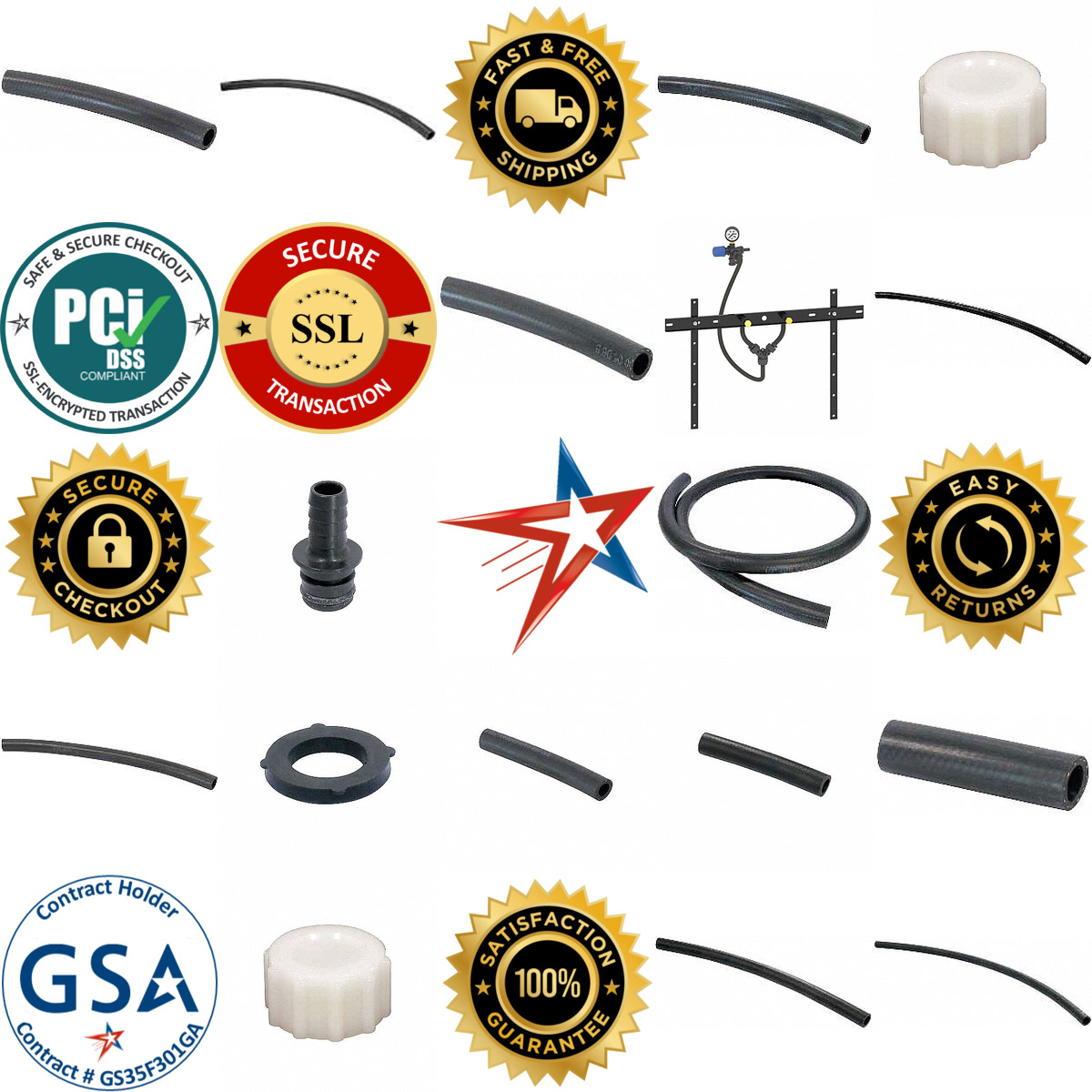 A selection of Boom Sprayer Hoses and Hose Fittings products on GoVets