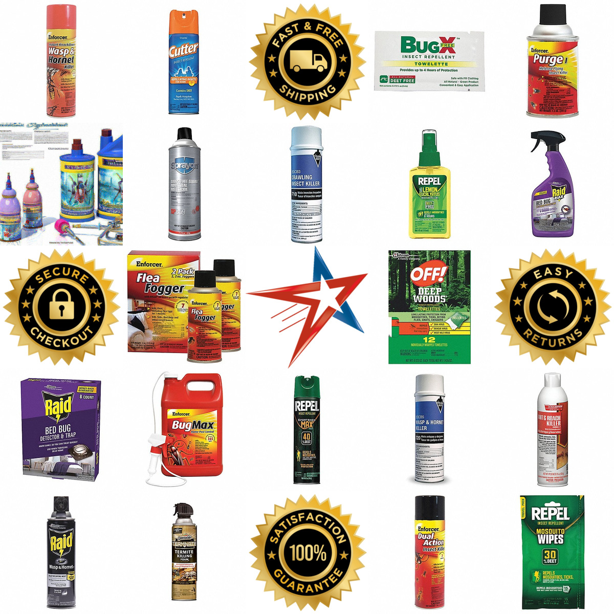 A selection of Insecticides and Repellents products on GoVets
