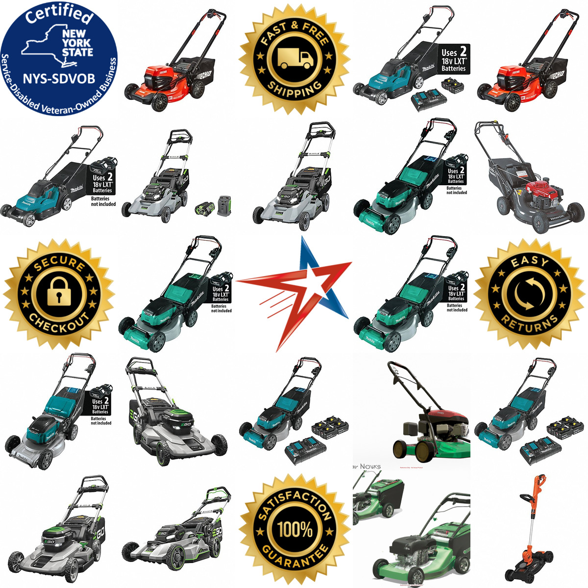 A selection of Lawn Mowers products on GoVets