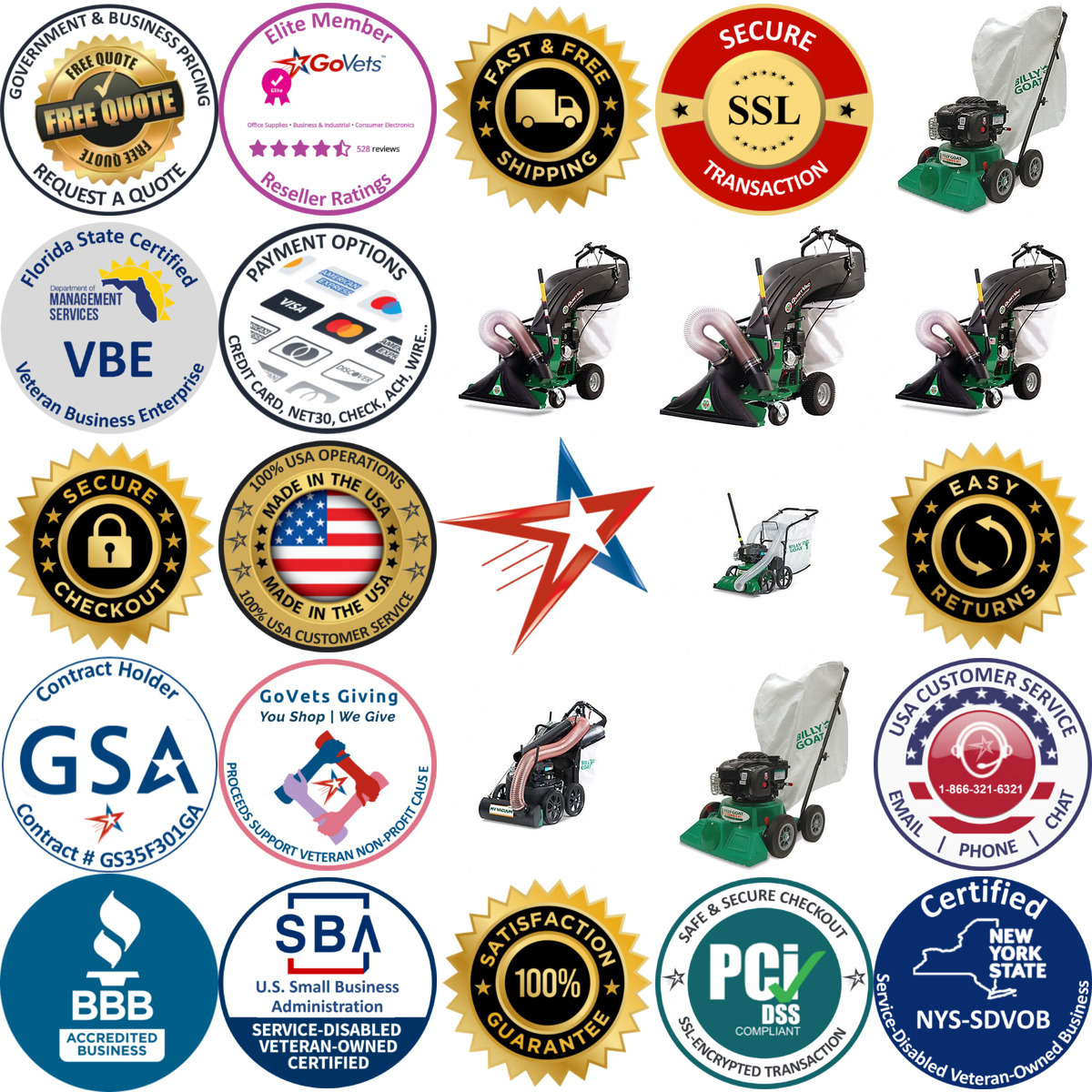 A selection of Outdoor Litter Vacuums products on GoVets