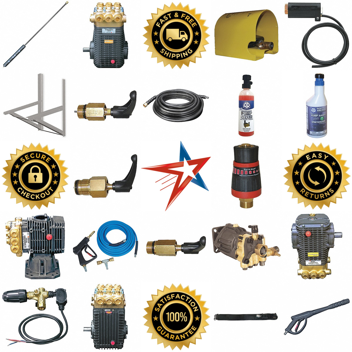 A selection of Pressure Washer Accessories products on GoVets