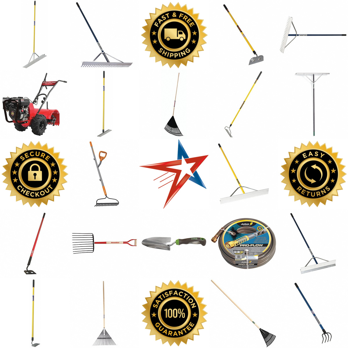 A selection of Rakes and Cultivating Tools products on GoVets