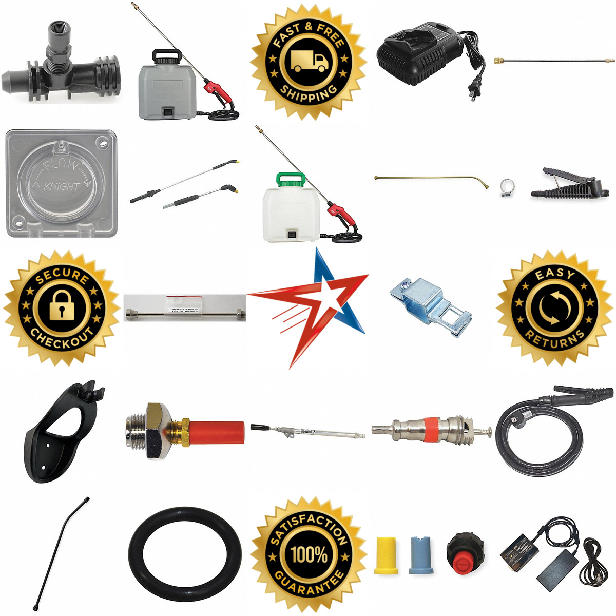 A selection of Backpack and Pump Sprayer Accessories products on GoVets