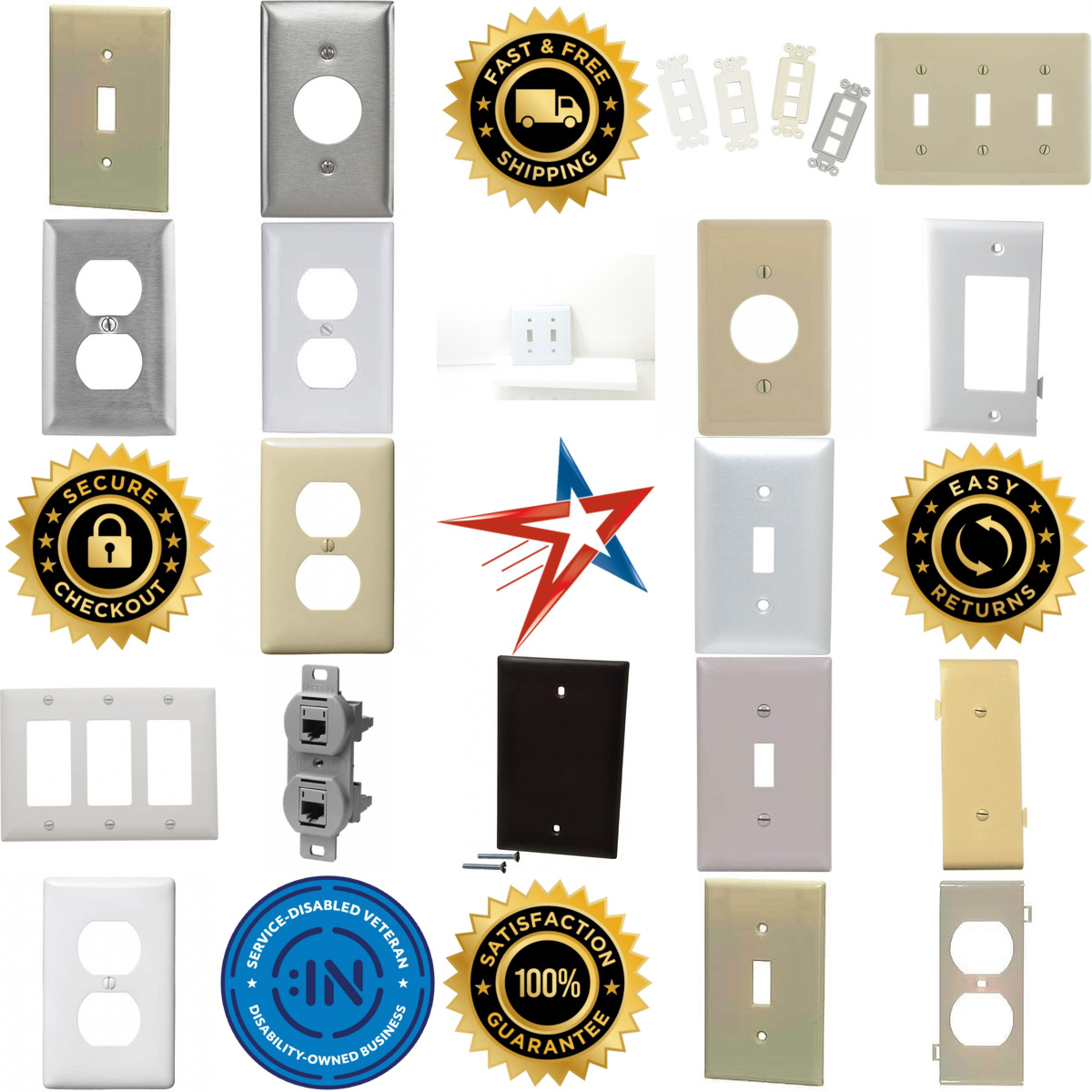 A selection of Wall Plates products on GoVets