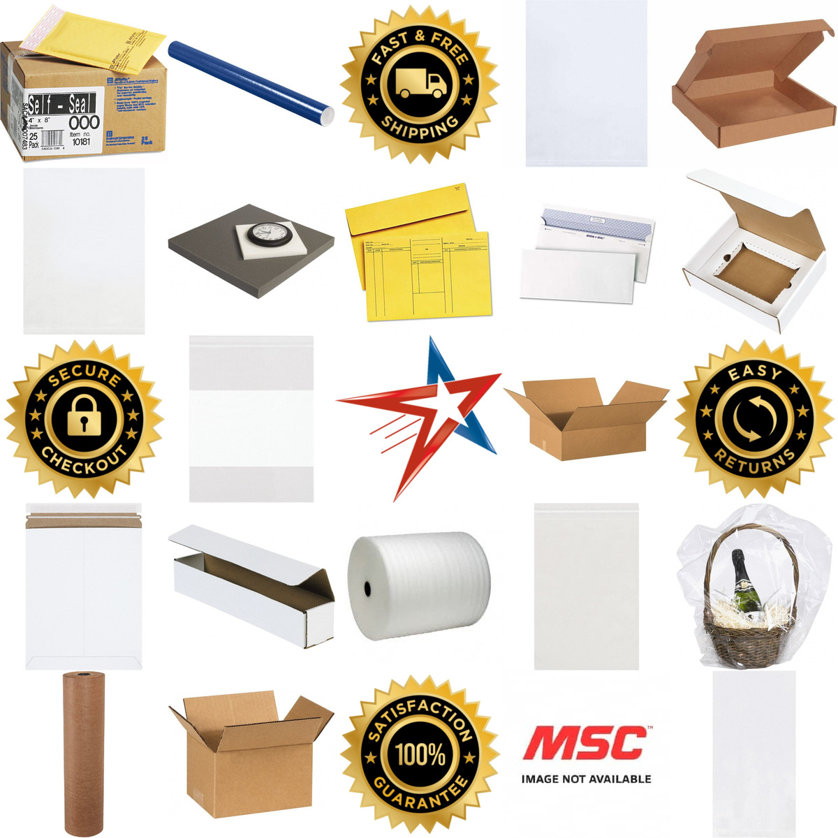 A selection of Packaging and Shipping Supplies products on GoVets
