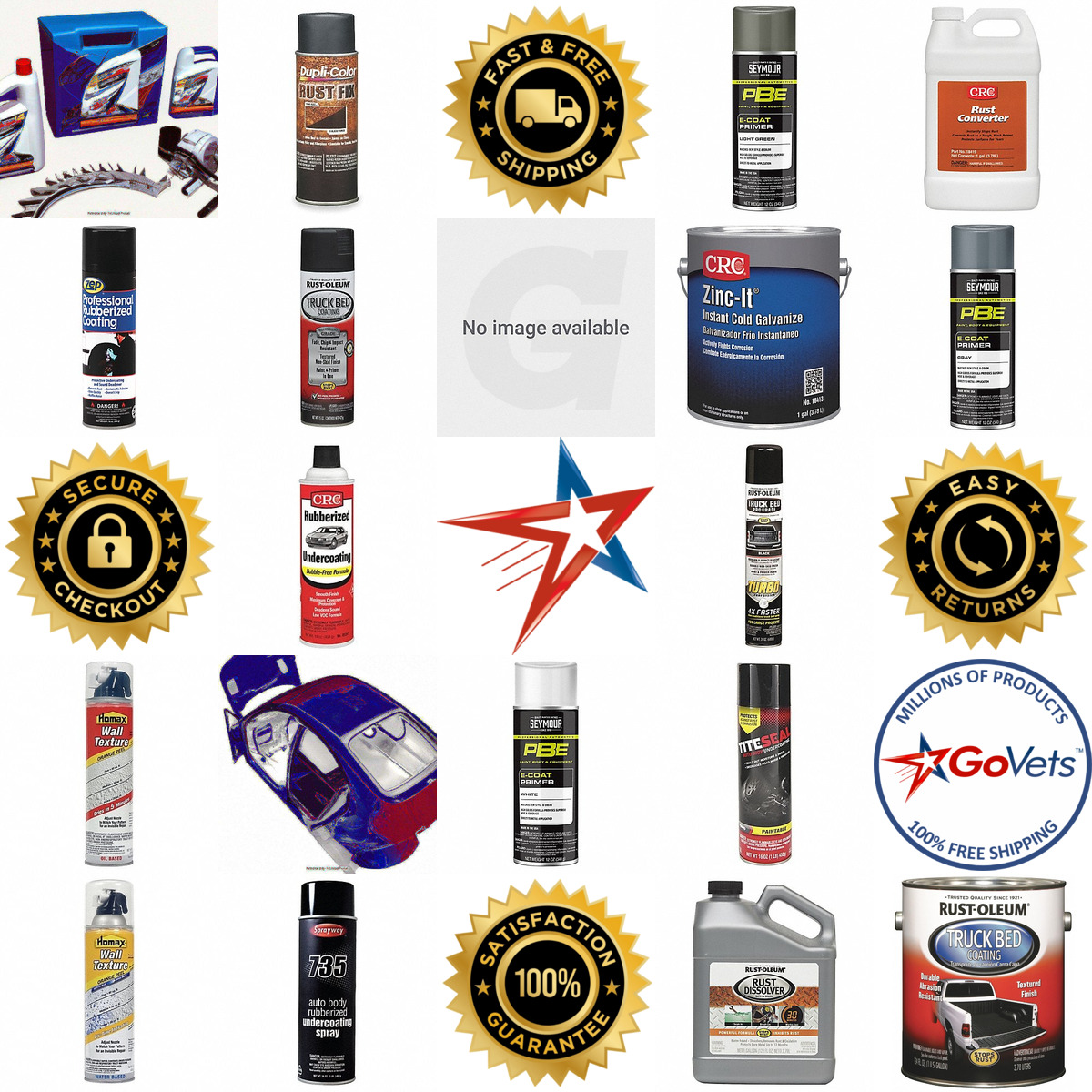 A selection of Automotive Paints and Coatings products on GoVets