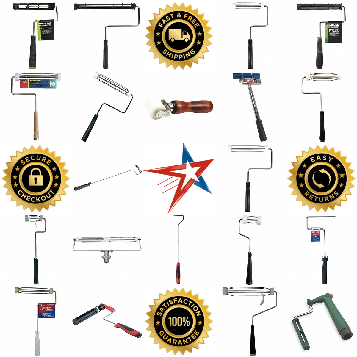A selection of Paint Roller Frames products on GoVets