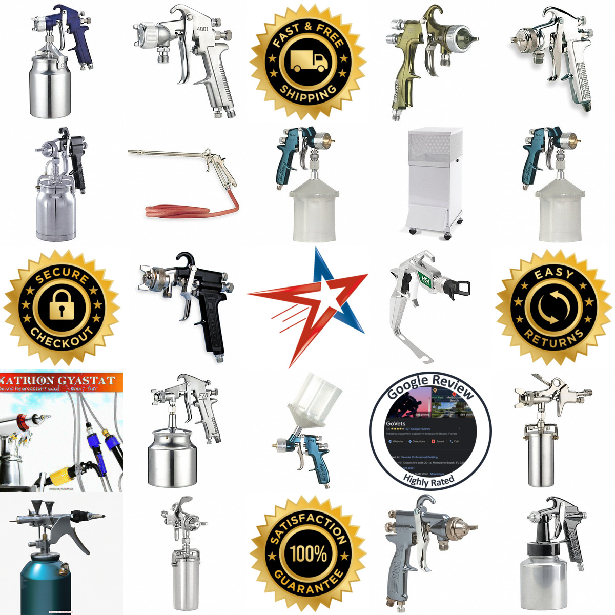 A selection of Conventional Spray Guns products on GoVets
