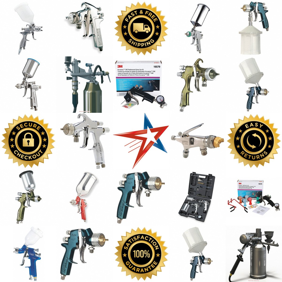 A selection of Hvlp Spray Guns products on GoVets