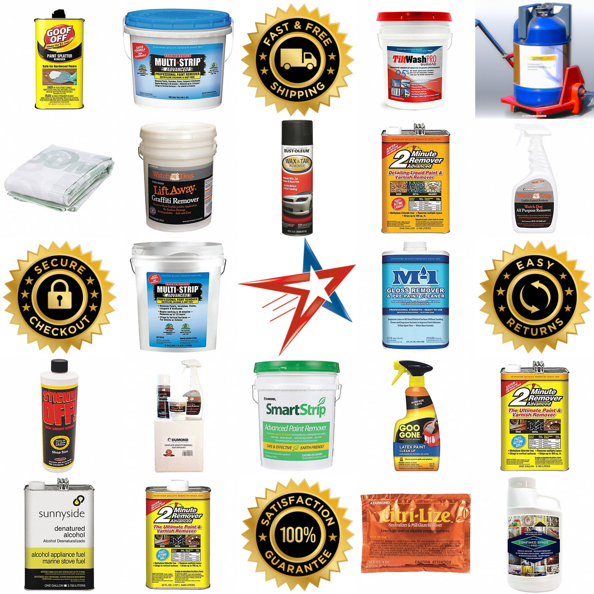 A selection of Paint Removers products on GoVets