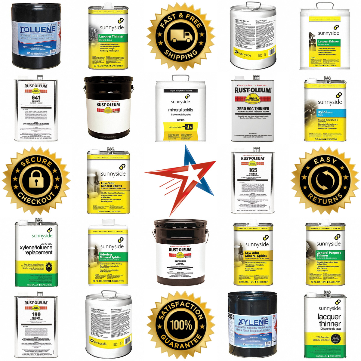 A selection of Paint Thinners products on GoVets