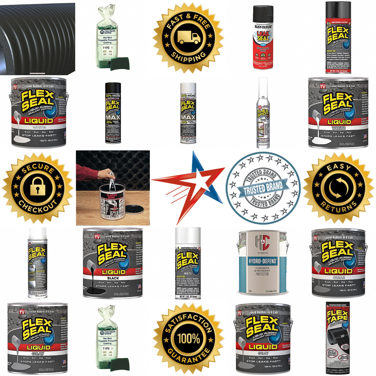 A selection of Rubber Coatings products on GoVets