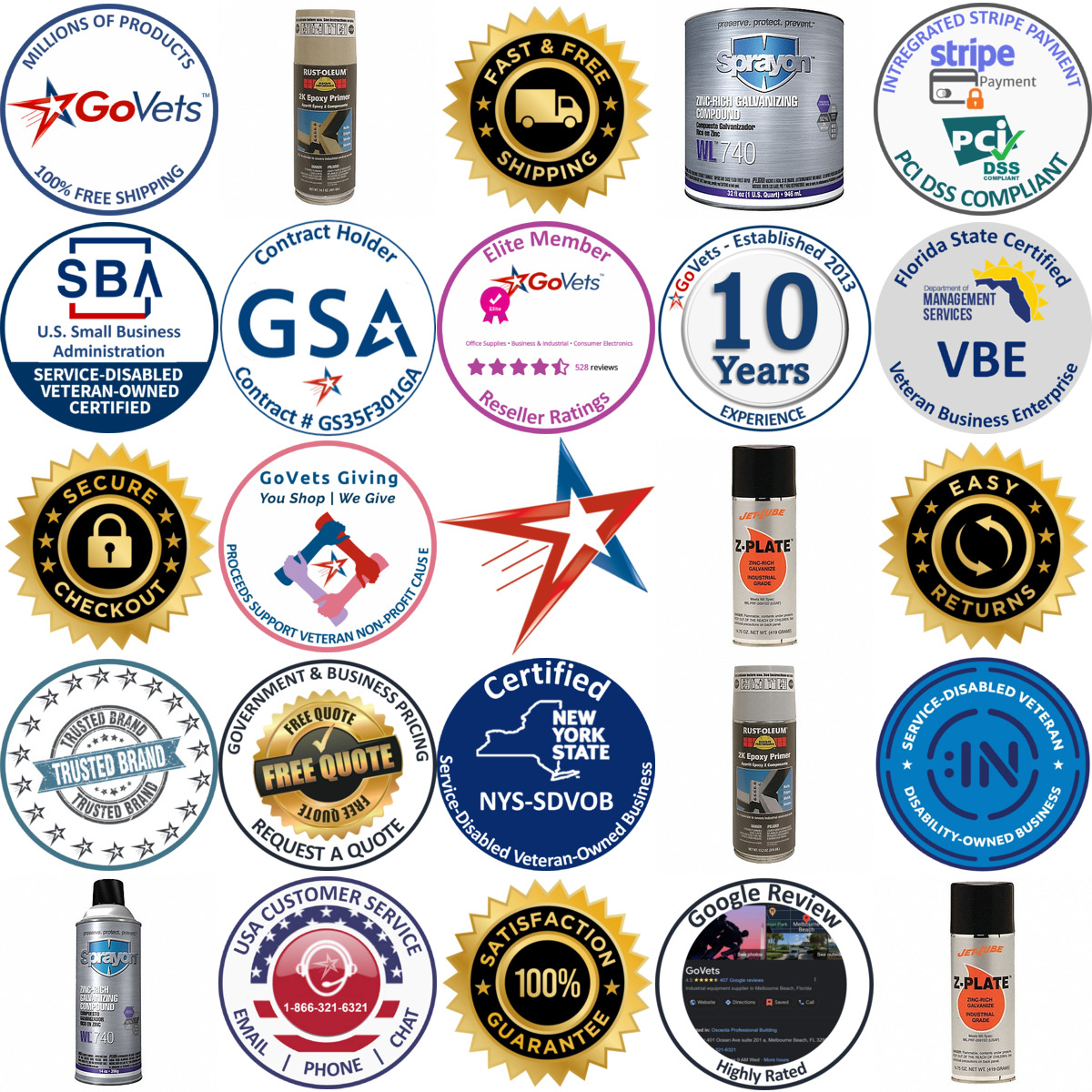A selection of Epoxy Based Spray Primers products on GoVets