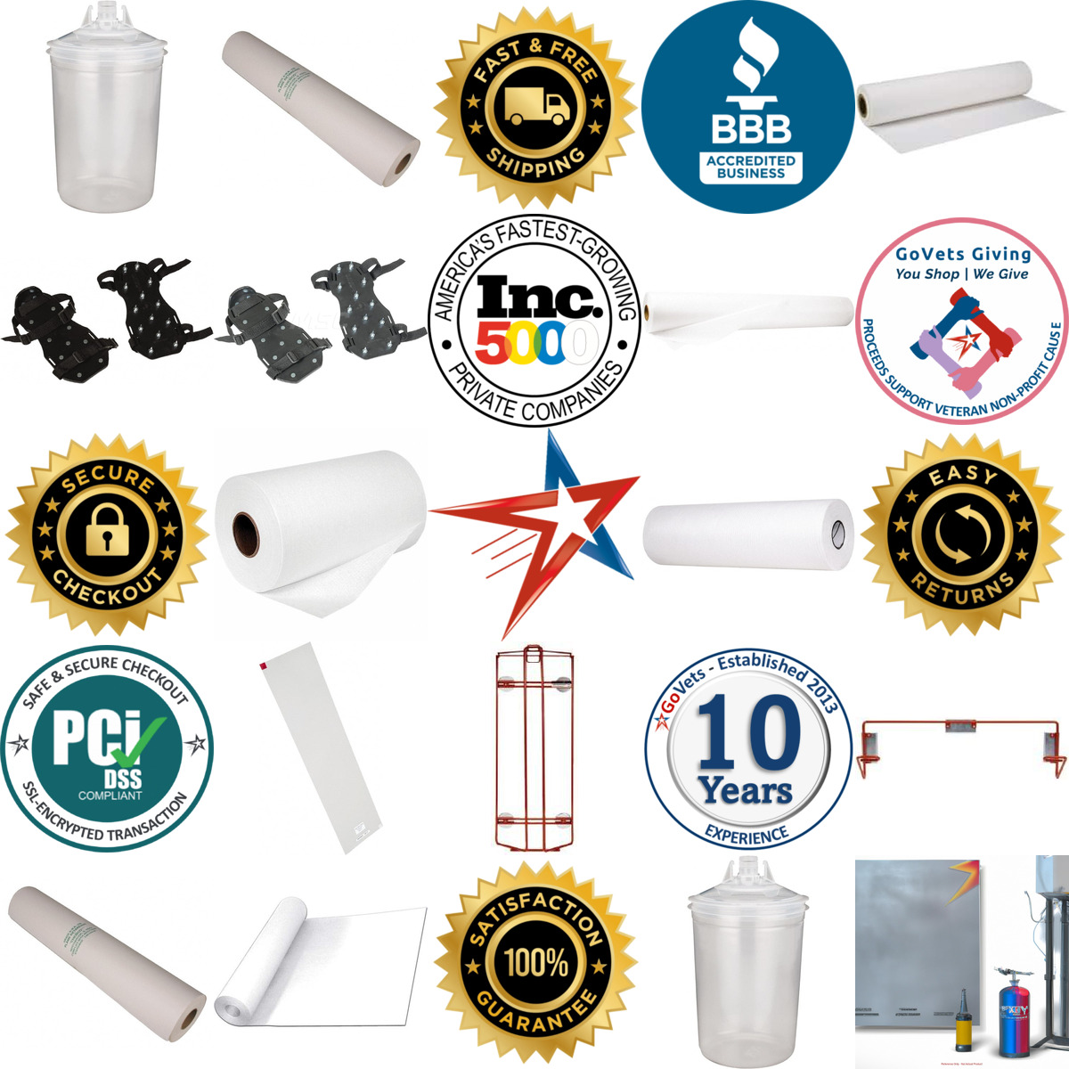 A selection of Spray Booth Accessories products on GoVets