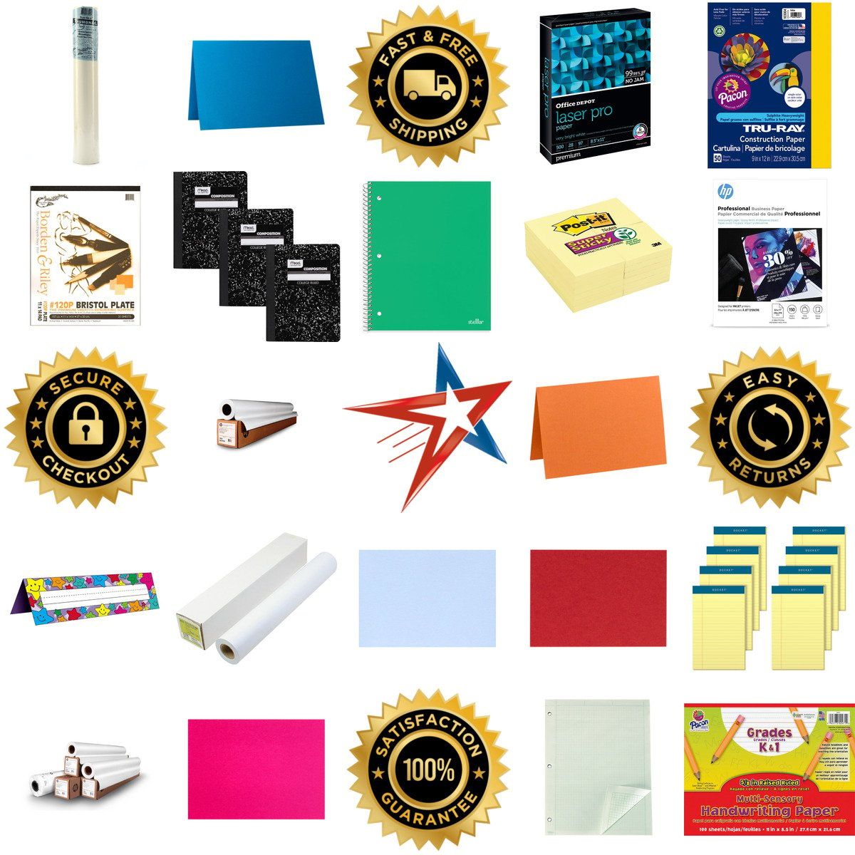 A selection of Paper products on GoVets