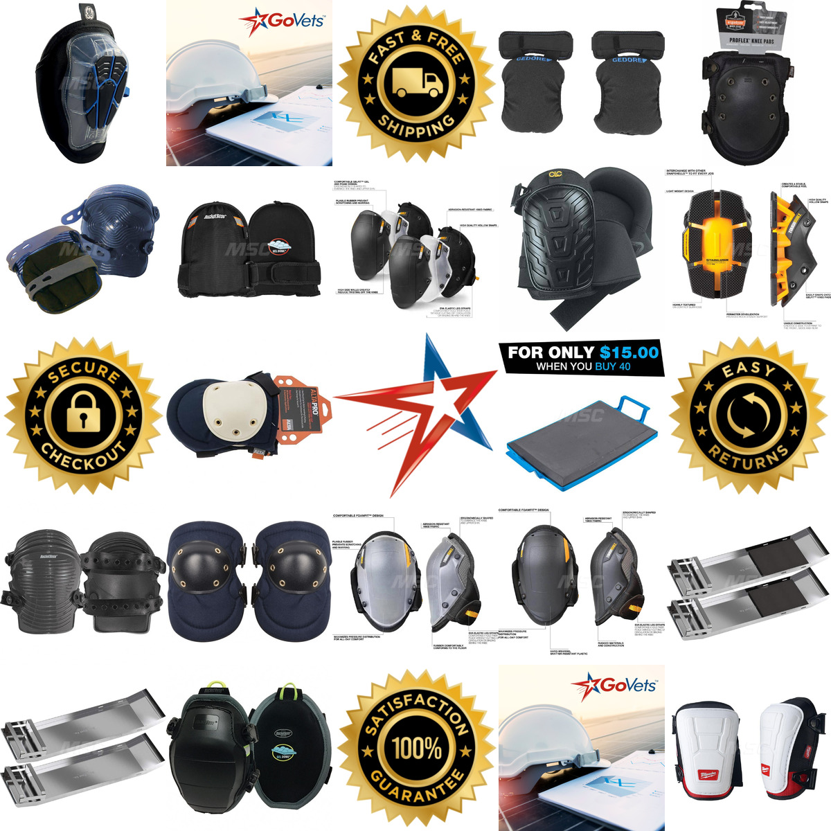 A selection of Knee Pads products on GoVets