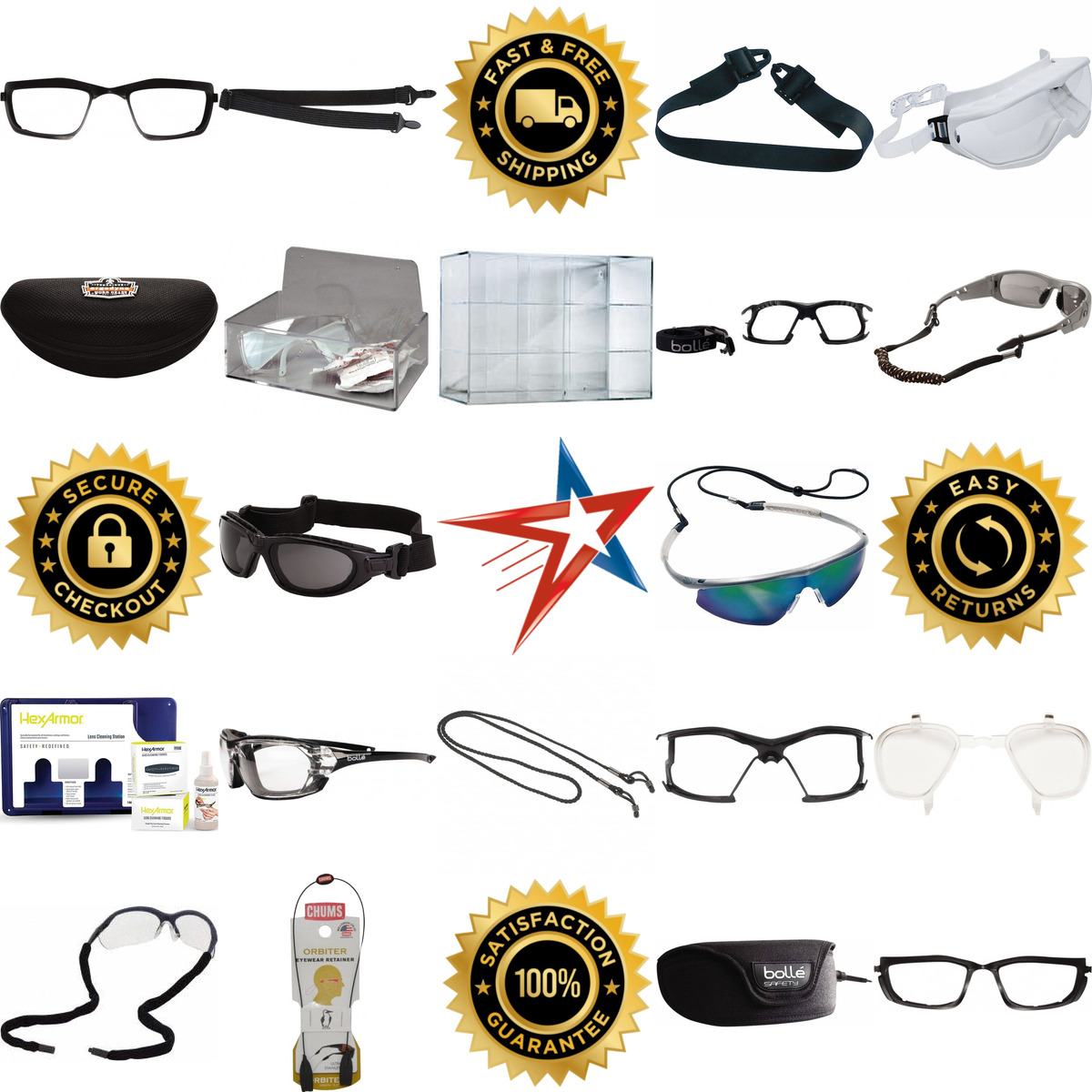 Millions of Products A selection of Eyewear Accessories and Storage products on GoVets