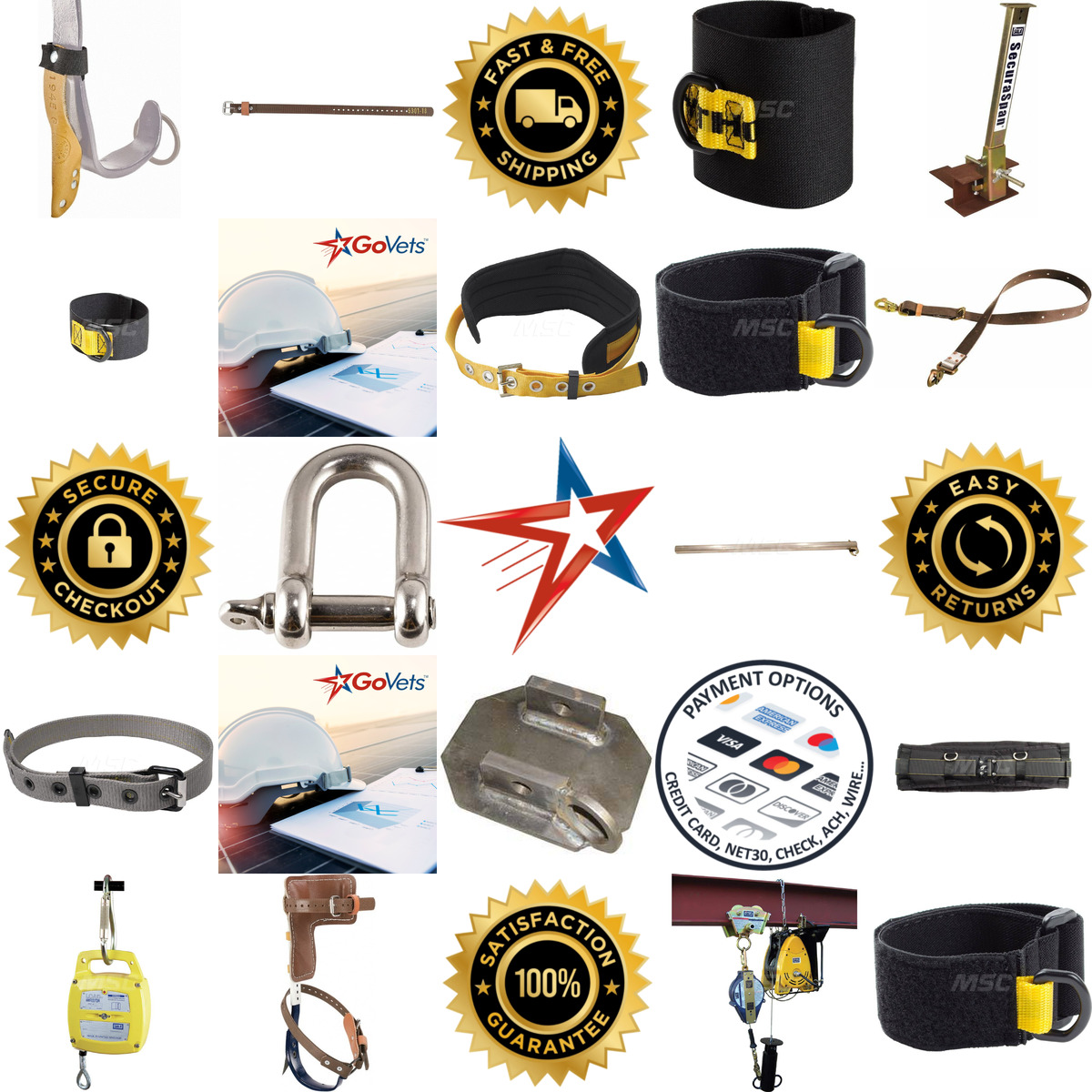 A selection of Fall Protection Accessories products on GoVets