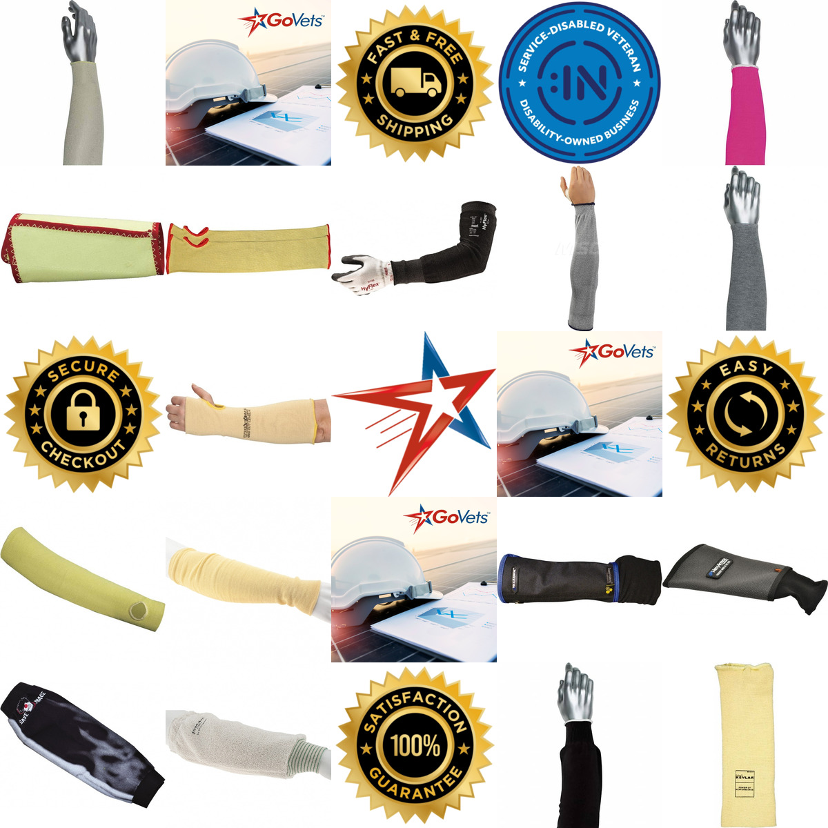 Millions of Products A selection of Sleeves products on GoVets