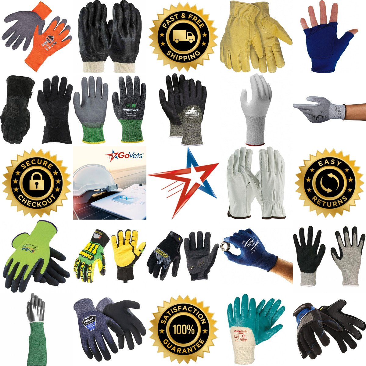 A selection of Gloves and Hand Protection products on GoVets