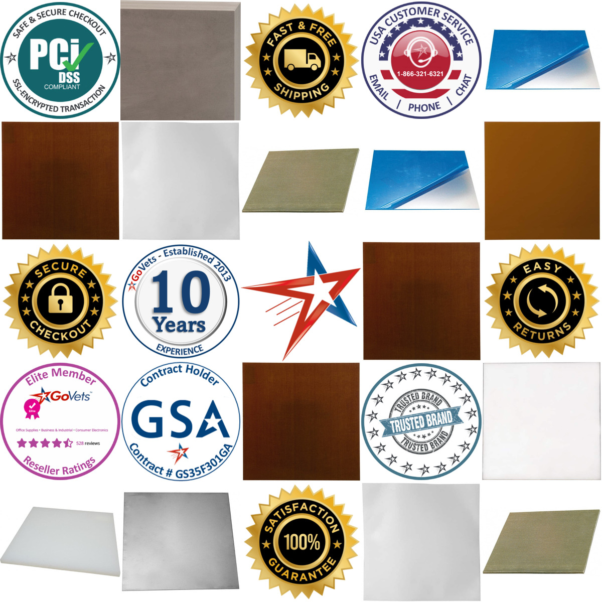 A selection of Value Collection products on GoVets