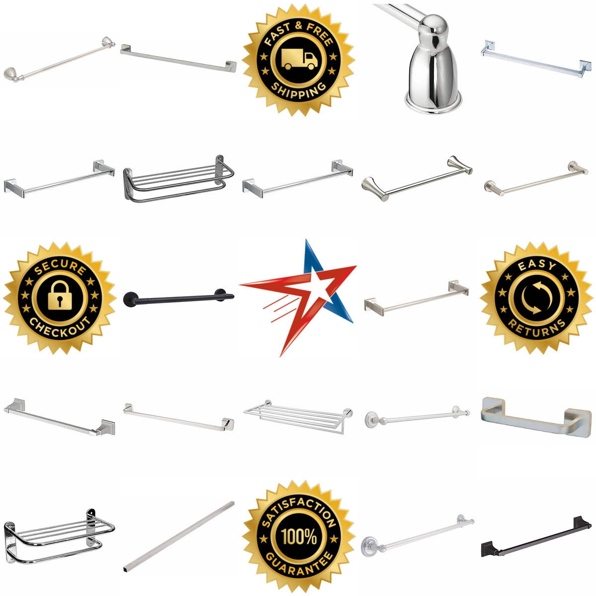 A selection of Towel Bars products on GoVets
