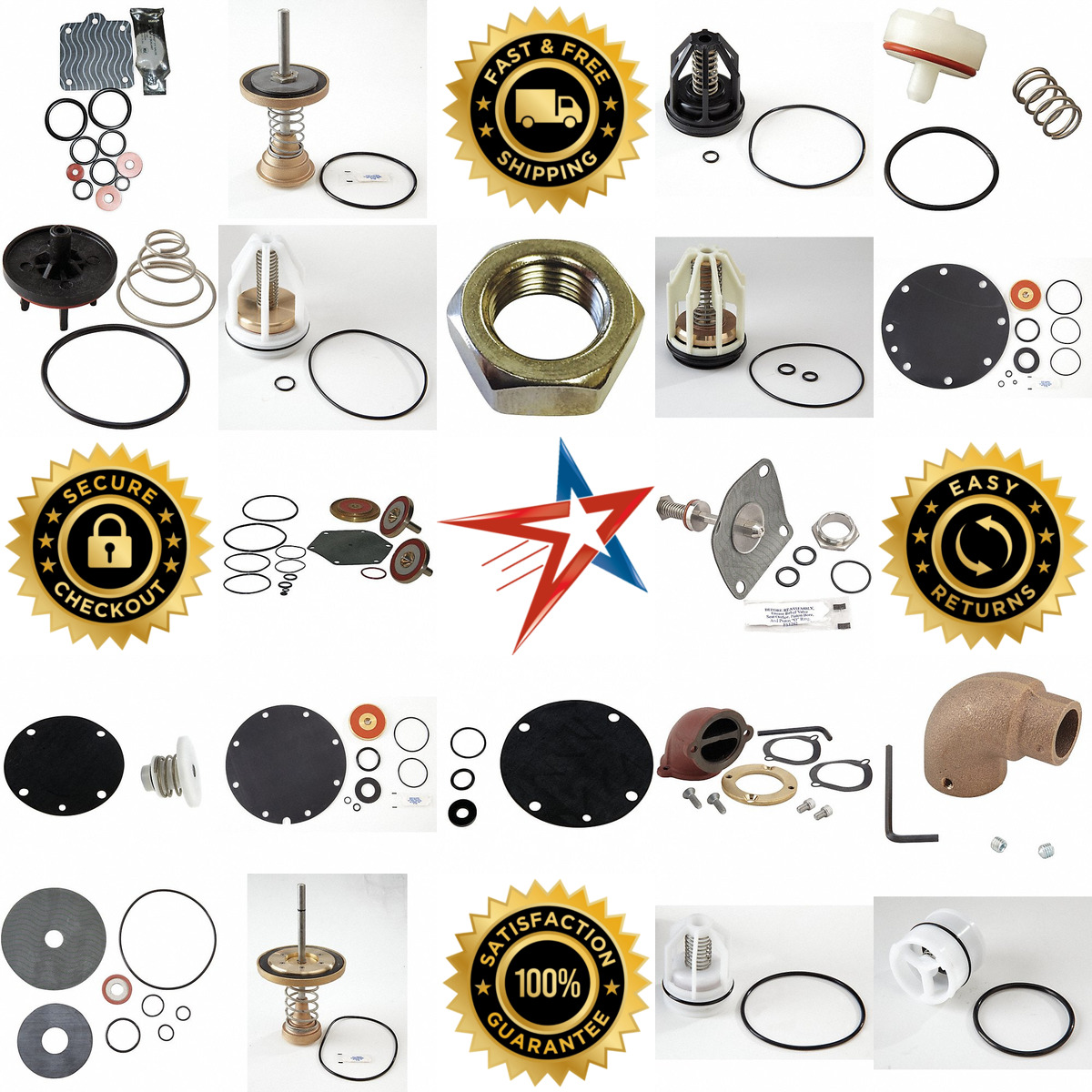 A selection of Backflow Preventer Repair Kits products on GoVets