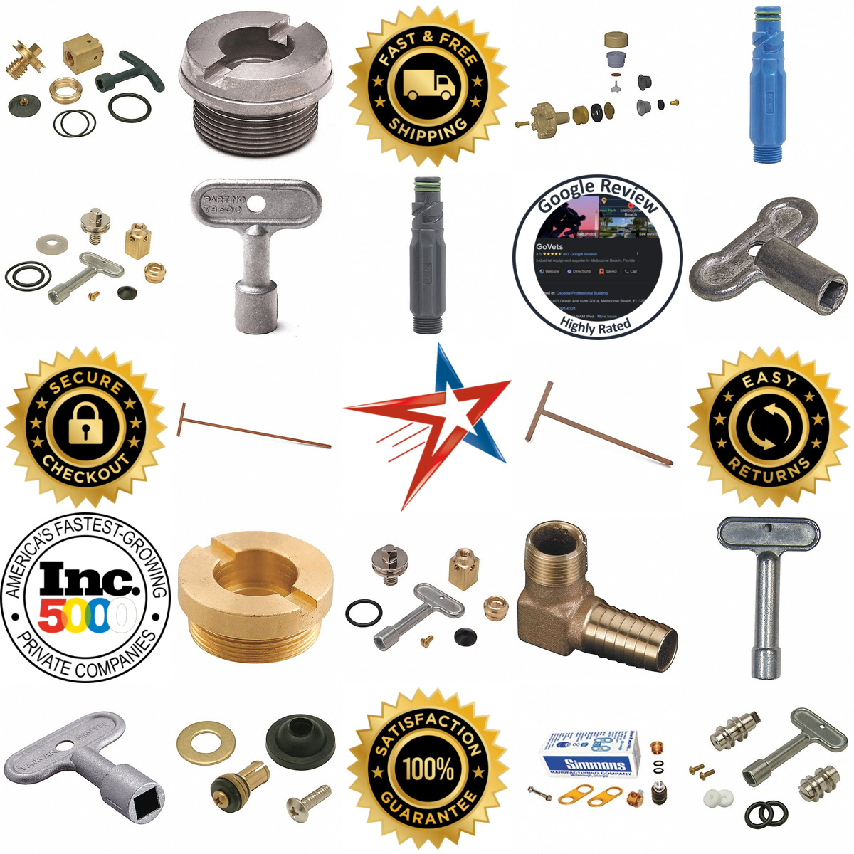 A selection of Wall and Yard Hydrant Accessories products on GoVets