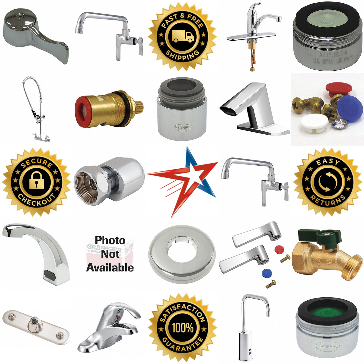 A selection of Faucets Hose Bibs and Hydrants products on GoVets